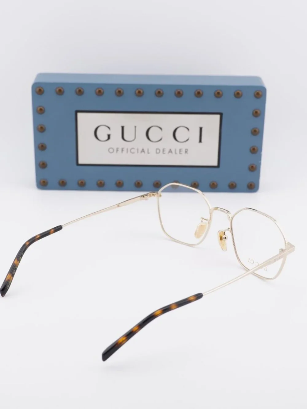 Gucci GG1956OK 001 Square Eyeglasses 51mm - Gold